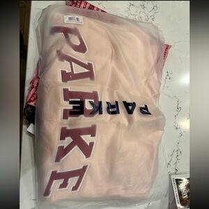 Parker Pink Crew Neck Sweater